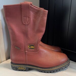 Men's Brown Leather Boots